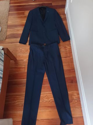 Traje hombre azul marino