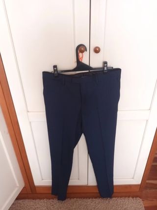 Traje hombre azul marino