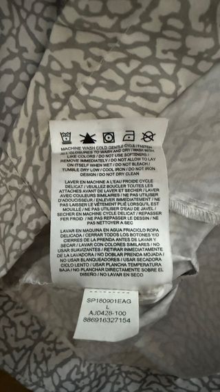 Jordan Cortavientos Talla L