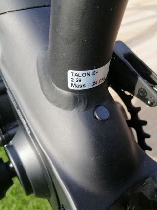 Bicicleta eléctrica Giant Talon E+ negra L
