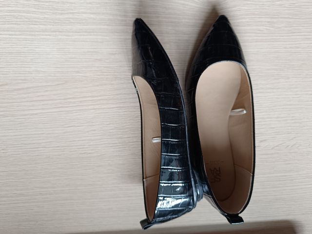 Bailarinas negras charol. 