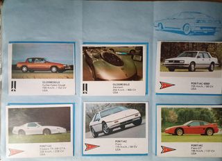 Álbum Auto 2000 Cromo coches 80