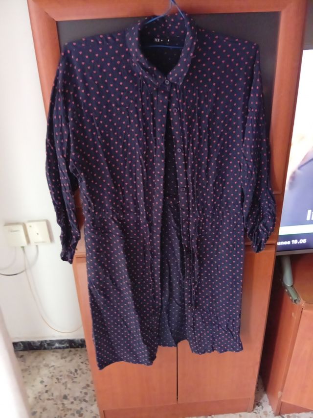 Vestido TEX verano - negro, rojo