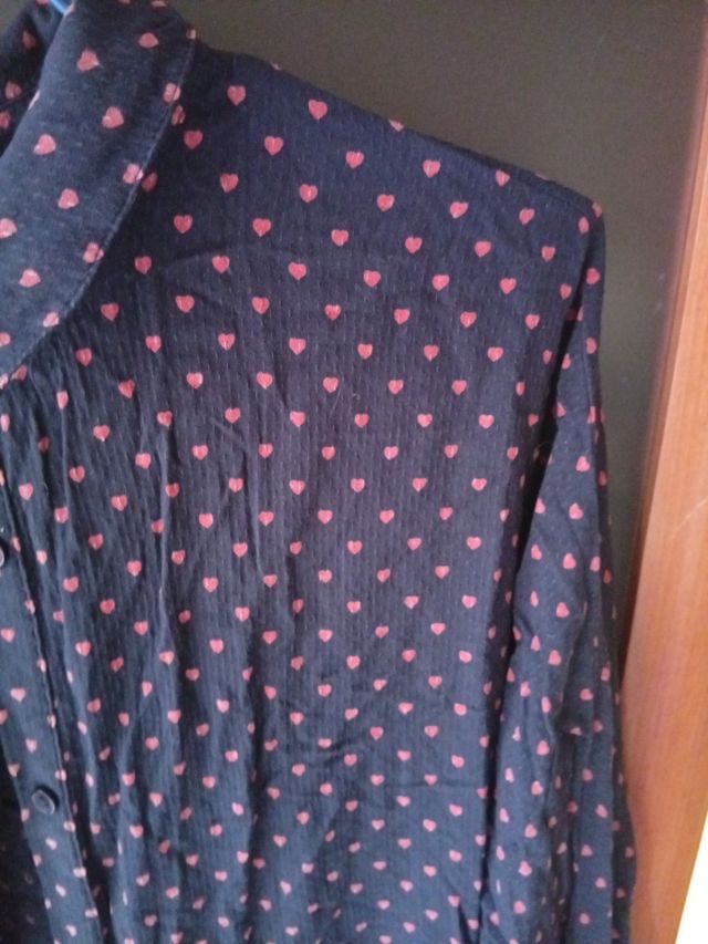 Vestido TEX verano - negro, rojo