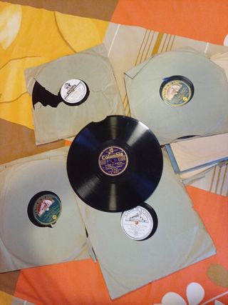 Discos de gramófono románticos