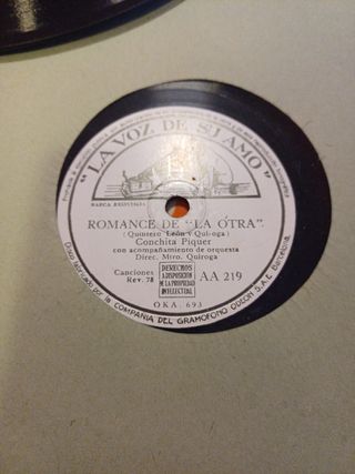 Discos de gramófono románticos