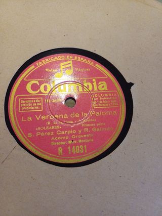 Discos de gramófono románticos