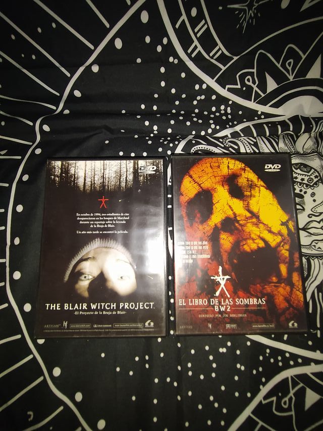 LOTE EL PROYECTO DE LA BRUJA DE BLAIR - DVD