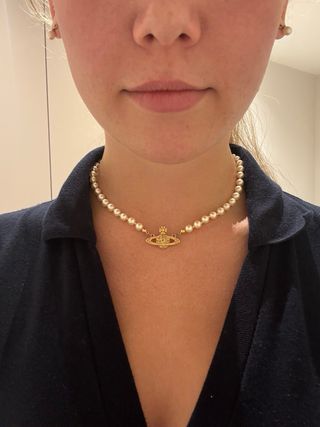 Collar Vivienne Westwood perlas