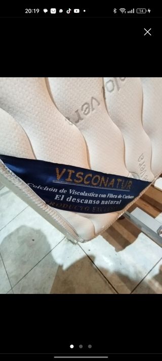 Somier y Colchón 90cm con motor - Cama articulada