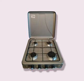 Cocina de gas Hornillo Encimera 4 fuegos Nueva