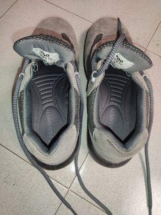Zapatos seguridad Gris - Talla 40