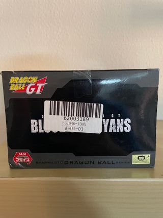 Figura gogeta blood of saiyans dragon ball gt