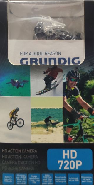 Grundig HD720p - Cámara Deportiva