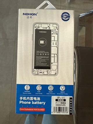 Batería NOHON iPhone 11 - 3500mAh