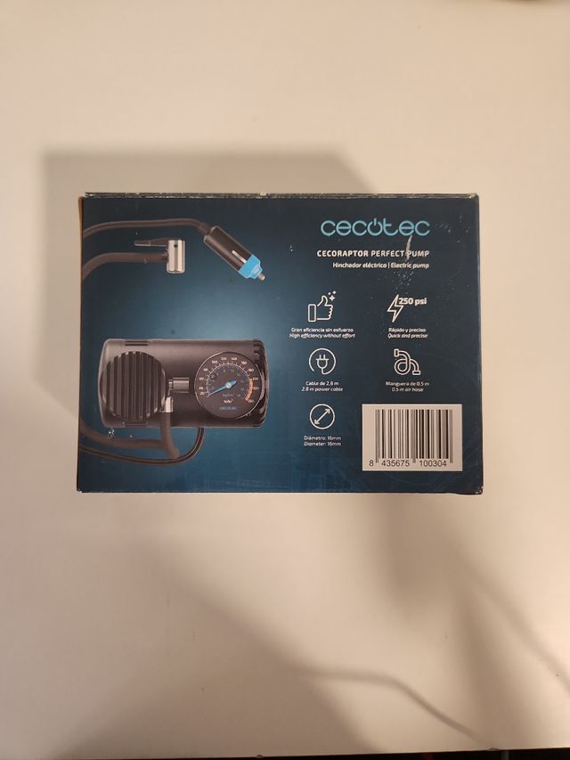 Cecotec Perfect Pump - Hinchador eléctrico