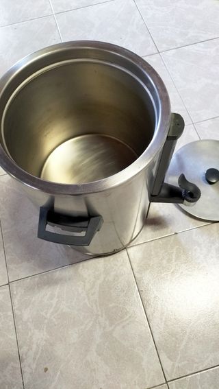 Cafetera termo industrial acero inoxidable,