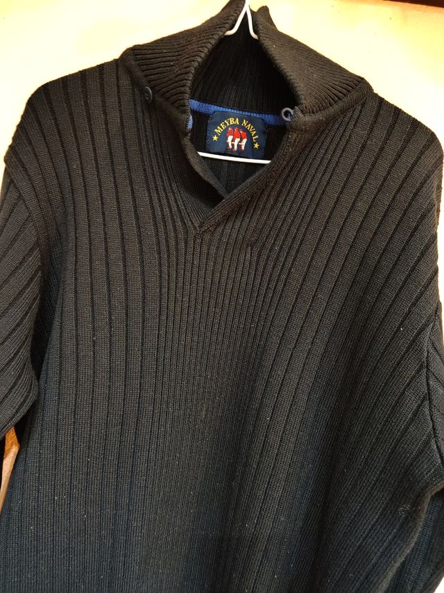 Jersei Meyba Naval negro