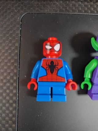 3 minifiguras LEGO Marvel/DC – Spider-Man, Green G