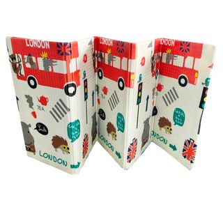 Alfombra Infantil London + gato