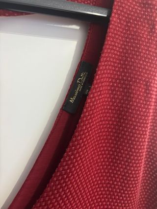 Blusa Massimo Dutti roja - Talla L