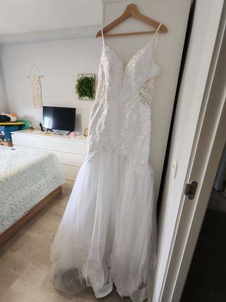 Vestido novia blanco
