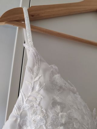 Vestido novia blanco