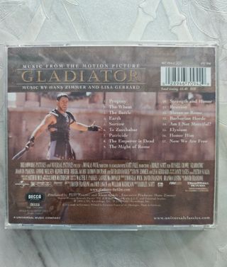 Gladiador bandas sonoras  CD