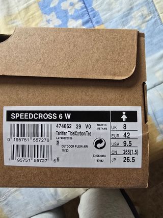 Zapatillas Salomon Speedcross 6 w - Azul