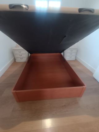 VENTA URGE!! Canapé cama matrimonio beige y marrón