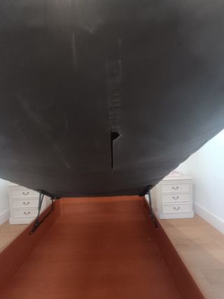 VENTA URGE!! Canapé cama matrimonio beige y marrón