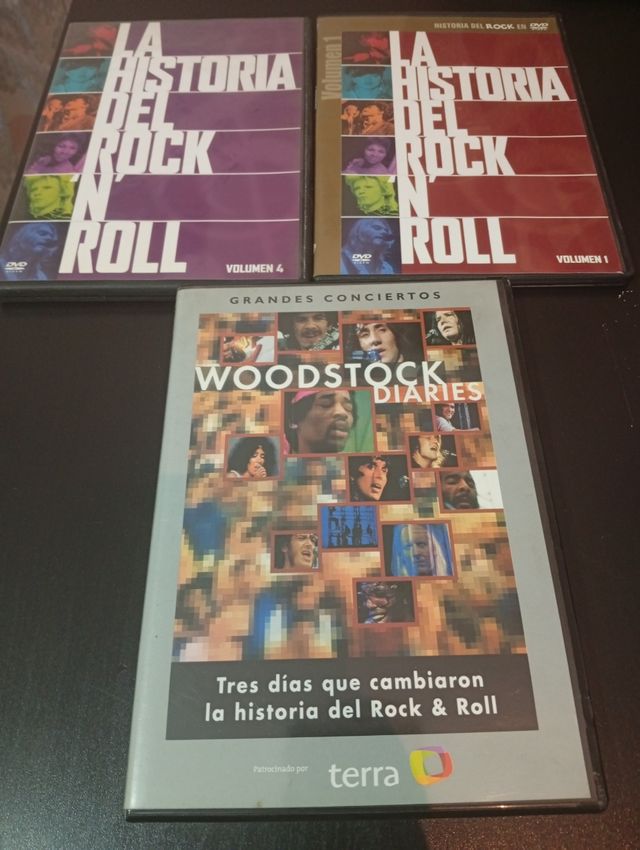 DVDs Rock & Pop 60-70-80' s Variados ( 19 DVDs)