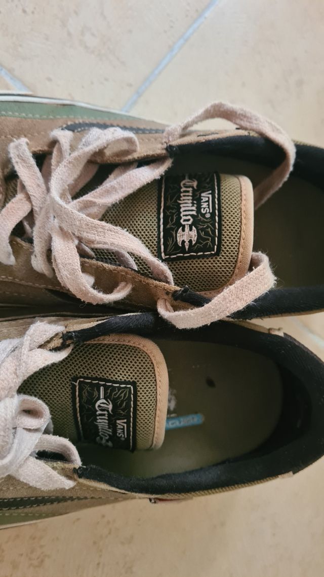 Zapatillas Vans nº 41 - Beige/Verde