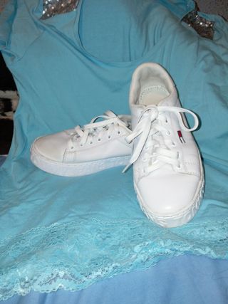 Zapatillas Tommy Jeans blancas