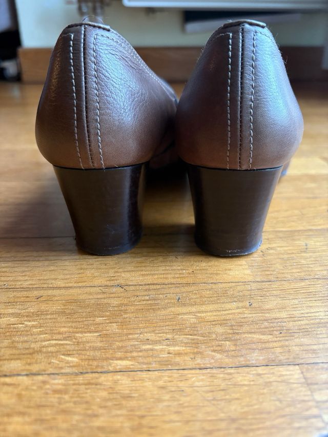 Zapatillas tacon Hispanitas Marrón 39