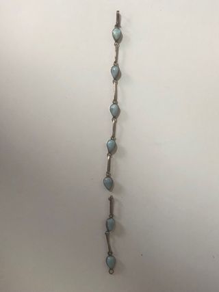 Pulsera Larimar plata