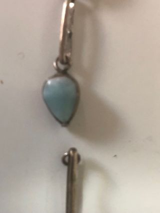 Pulsera Larimar plata