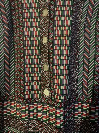 Vestidos vintage multicolor T46