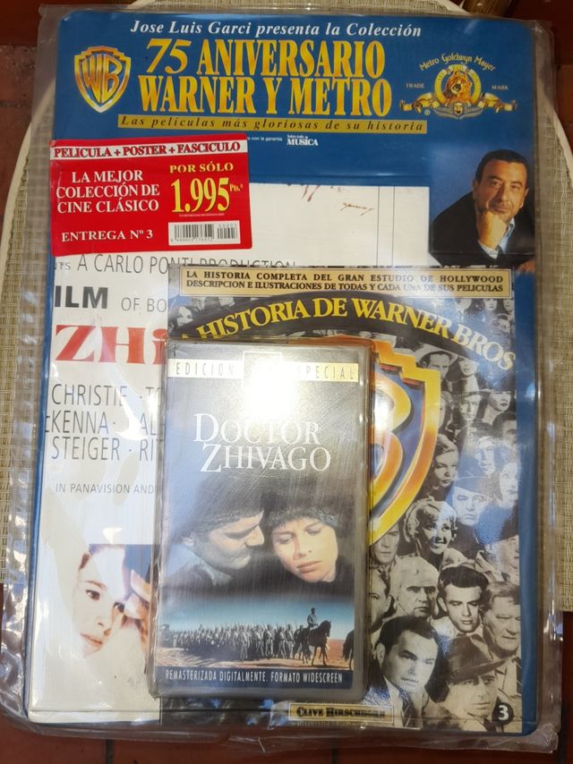 VHS 75 Aniversario Warner & Metro