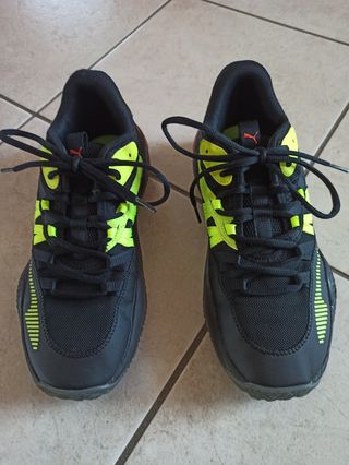 Scarpe Puma Basket - Nero/Giallo