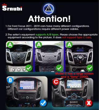 Radio Android Ford Fiesta y similares