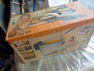 Freidora Orbegozo inox. 3L