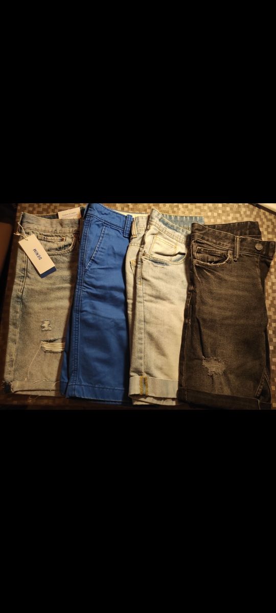 LOTE PANTALONES CORTOS CHICO TALLA 28-30