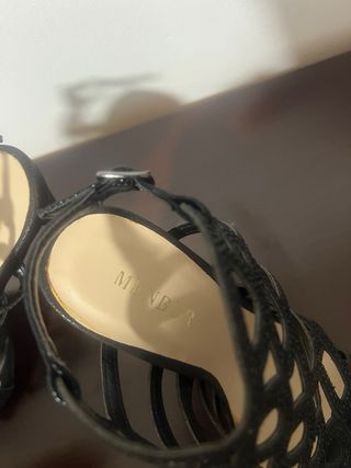 Zapatos Menbur negros talla 36