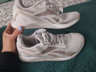 Reebok Nano X1 - Zapatillas Beige/Blanco