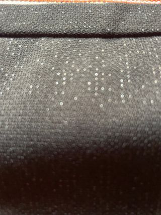 Falda negra elegante larga 97 cm