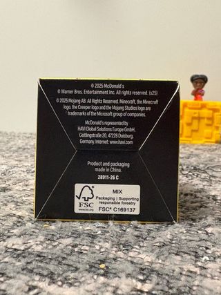 Figura Minecraft Oro