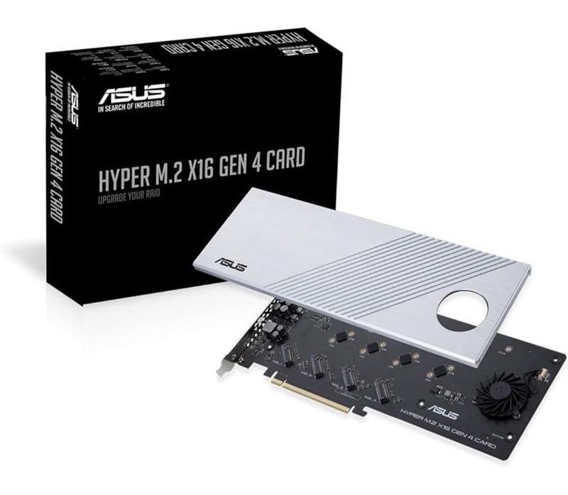 Tarjeta ASUS Hyper M.2 x16 Gen 4