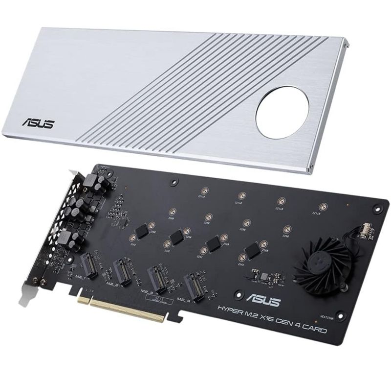 Tarjeta ASUS Hyper M.2 x16 Gen 4 afbeelding 2