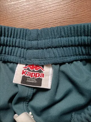 Chándal Kappa vintage beige y verde